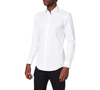 HUGO Kenno Casual Shirt, Blanc (Open White 199), 39 Homme