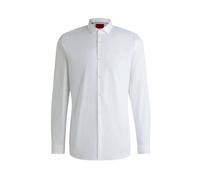 Hugo - Kenno Long Sleeve Shirt - Homme - Chemises - Blanc - Taille: 2XL