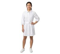 HUGO Robe-chemise en popeline de coton avec ceinture à boucle - Style Kiloni, 50559525 Blanc 40