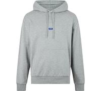 Hugo Label Hoodie Gris chiné 029 Moyen Male