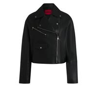 Hugo - Laridas Biker Jacket - Homme - Vestes - Noir - Taille: M