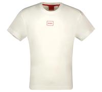 Hugo Laze 10261152 Red Short Sleeve T-shirt Beige L Homme