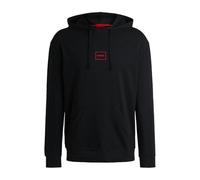 HUGO Laze Hoodie Loungew_Sweatshirt, Black, L Men