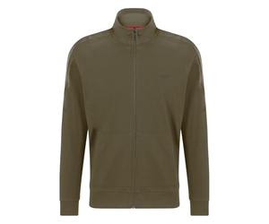 HUGO Liam Zip Jacket 10271462 01 Loungewear_Veste, 219Medium Brown, XXL Homme