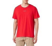 HUGO Linked Pyjama T Shirt, Open Pink693, M Men