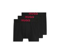 HUGO Lot de 3 boxers longs pour enfant - Style G01348/09B10A, G01348 Noir 102