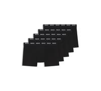 HUGO Lot de cinq boxers courts - Style TRUNK FIVE PACK, 50493840 Noir XS