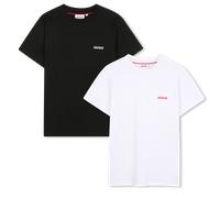Hugo - Lot De Tee-shirts - Noir Blanc - Garçon - 14 Ans