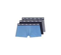 HUGO Lot de trois boxers courts en coton stretch - Style TRUNK TR PLANET DES, 50545668 Bleu L