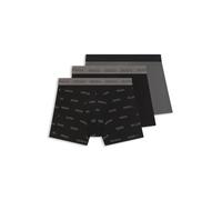 HUGO Lot de trois boxers longs en coton stretch - Style BOXERBR TRIPLET GIFT, 50549177 Noir / Gris XL
