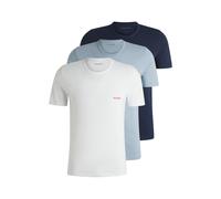 HUGO Hommes T-Shirt RN Triplet P Lot de Trois t-Shirts en Jersey de Coton