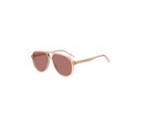HUGO Lunettes de soleil à double pont en acétate rose - Style HG 1362/SFWM594S, 58332846 Rose pcs.