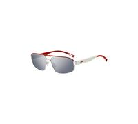 HUGO Lunettes de soleil enveloppantes blanches et rouges HUGO Eyewear x VCARB - Style HG 1368/SKWX60T4, 58610095 Blanc pcs.