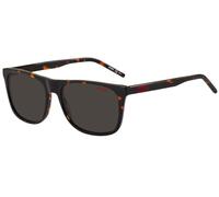 HUGO Lunettes de Soleil HG1194/S DARK HAVANA/BROWN GREY 56/17/145 homme