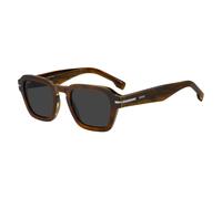 BOSS Lunettes de soleil en acétate à motif avec finitions argentées - Style BOSS 1853/SEX449IR, 58609954 Marron pcs.
