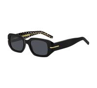 Hugo - Lunettes de Soleil Noires/Grises 1608/S - Femme - Accessoires - Noir - Taille: 50 MM