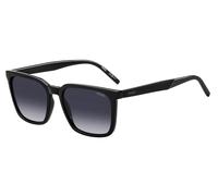 HUGO Lunettes de soleil HG 1327/S Rectangulaires Bleu/Noir Taille 55
