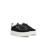 HUGO Lyssa Tennis Baskets Noires pour Femmes - EUR 36