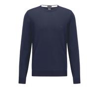 Hugo - Maglia in Lana Regular Fit Botto-L - Homme - Pulls - Bleu - Taille: 3XL