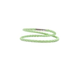 Hugo - Manchette Double Tresse - unisex - Accessoires - Vert - Taille: ONE Size