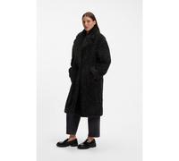 HUGO Manteau croisé Oversize en tissu peluche - Style Malite-1, 50570962 Noir 40