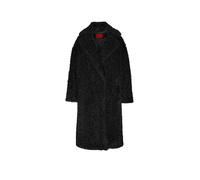 HUGO Manteau croisé Oversize en tissu peluche - Style Malite-1, 50570962 Noir 42