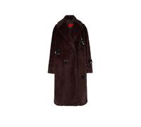 HUGO Manteau façon fourrure MINTE rouge foncé | 40