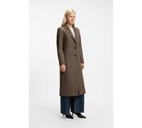 HUGO Manteau habillé Relaxed avec rivet monogrammé - Style Mojeni, 50569838 Marron 42