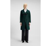 HUGO Manteau Regular avec fermeture éclair asymétrique - Style Milanne-1, 50547197 Vert sombre 34