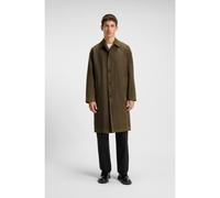 HUGO Manteau Regular en coton ciré - Style Makero2531, 50541612 Olive XS