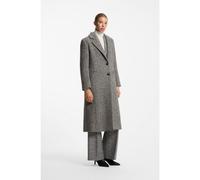 HUGO Manteau Relaxed avec motif à chevrons - Style Mojeni, 50571461 Fantaisie 38