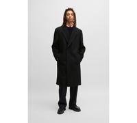 HUGO Manteau Relaxed en laine mélangée - Style Makyo2511, 50535244 Noir XS