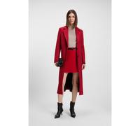 HUGO Manteau Relaxed en laine mélangée - Style Mojeni, 50547691 Rouge 42