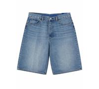 Hugo - Mason Short en Jean Coupe Relax - Homme - Shorts - Bleu - Taille: W32