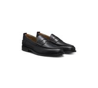HUGO Mocassins en cuir avec finition Penny - Style Varian_loaf_ltpe, 50557726 Noir 40