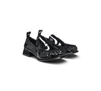 HUGO Mocassins Penny en similicuir verni - Style Kiora_Loafer20_NPKPU, 50548187 Noir 36