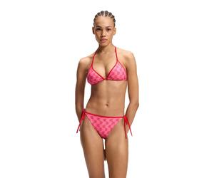 Hugo Monogram 10269296 Red Bikini Bottom Rose XL Femme
