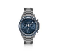 HUGO Montre Analogique Multifunction à Quartz pour Homme Collection #Brave avec Bracelet en Acier Inoxydable, Blue