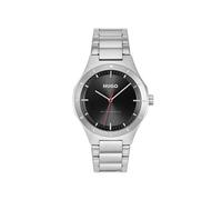 HUGO Montre à Mouvement à Quartz Trois Aiguilles Collection #LIT avec Bracelet en Acier Inoxydable