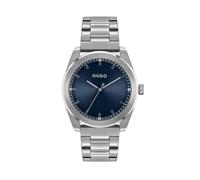 HUGO Montre Analogique à Quartz pour Homme Collection #Bright avec Bracelet en Acier Inoxydable avec Bracelet en Acier Inoxydable - 1530361