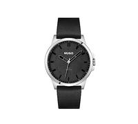 HUGO Montre Analogique à Quartz pour Homme Collection #First - Disponible avec Bracelet en Acier Inoxydable ou en Cuir