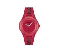 HUGO Montre Analogique à Quartz pour Homme Collection #LIT for Him avec Bracelet en Silicone