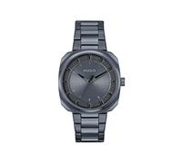 HUGO Montre Analogique à Quartz pour Homme Collection #Shrill avec Bracelets en Cuir Blue
