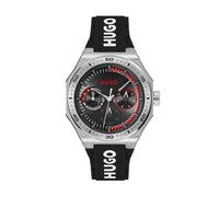 HUGO Montre Analogique Multifunction à Quartz pour Homme Collection #Grail Sport - Disponible avec Bracelet en Acier Inoxydable ou en Silicone