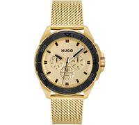 Hugo - Montre Chronographe Fresh - Homme - Accessoires - Jaune - Taille: ONE Size