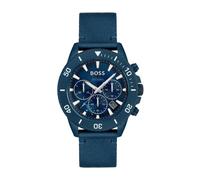 Hugo - Montre Chronographe Quartz Solaire Admiral - Homme - Accessoires - Bleu - Taille: ONE Size