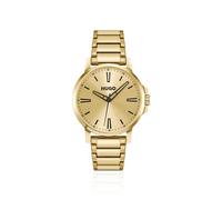 HUGO Montre dorée à cadran et bracelet ton sur ton - Style #SMOOTH, 58565091 Couleur dorée pcs.