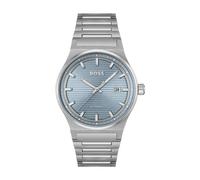 Hugo - Montre habillée en acier inoxydable avec fonction date - Homme - Accessoires - Gris - Taille: ONE Size