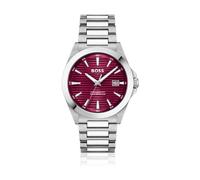 Hugo - Montre habillée en acier inoxydable - Homme - Accessoires - Gris - Taille: ONE Size