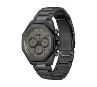 Hugo - Montre habillée en acier inoxydable - Homme - Accessoires - Noir - Taille: ONE Size